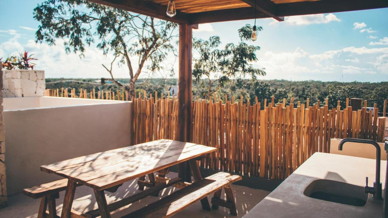 Vida Jungle Boho Apart 9 With Special Fee To Access Hotel Bardo Тулум Экстерьер фото