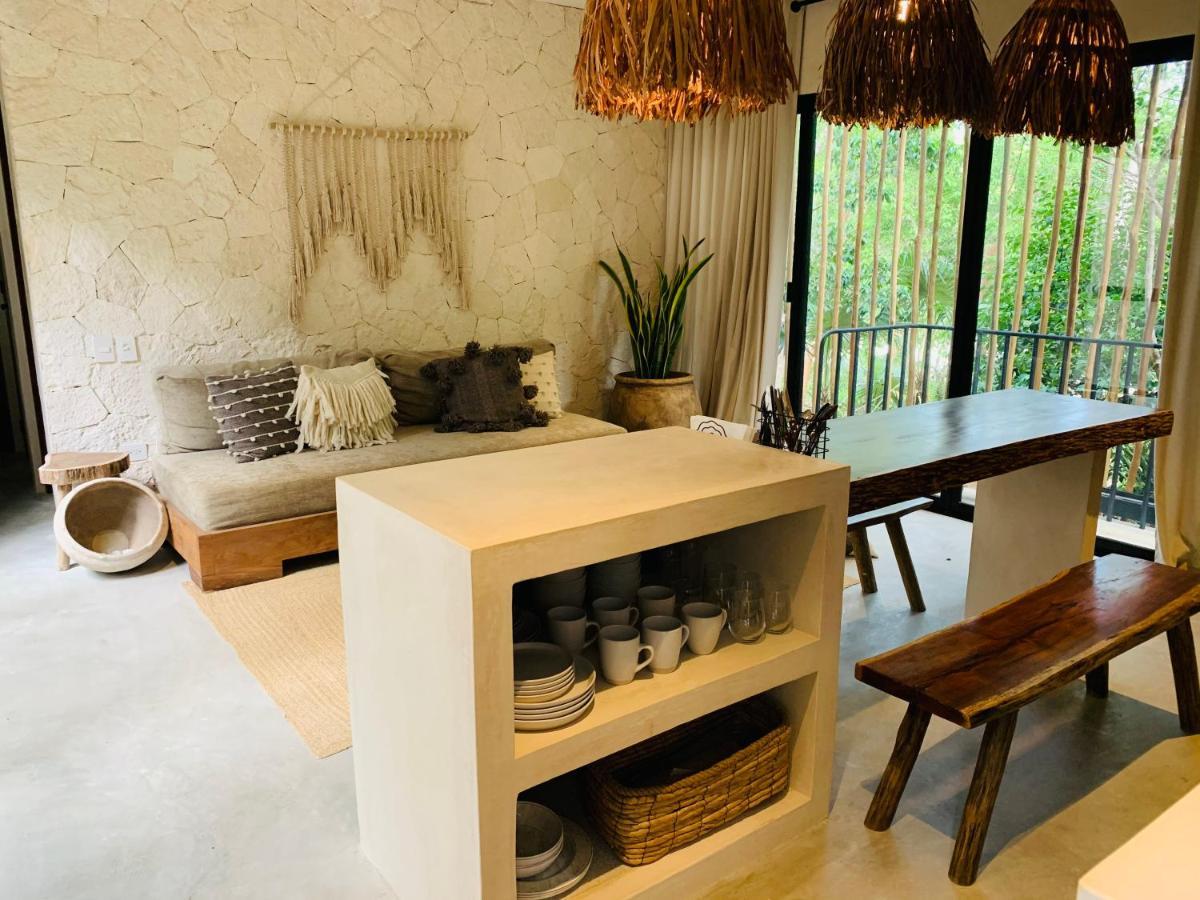 Vida Jungle Boho Apart 9 With Special Fee To Access Hotel Bardo Тулум Экстерьер фото