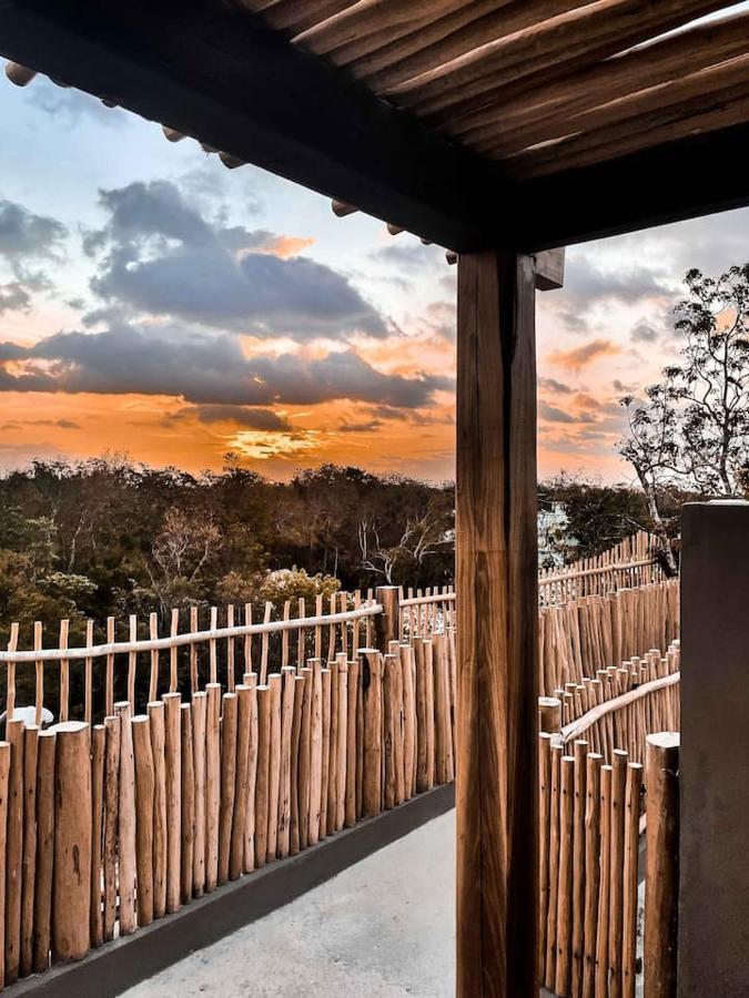 Vida Jungle Boho Apart 9 With Special Fee To Access Hotel Bardo Тулум Экстерьер фото