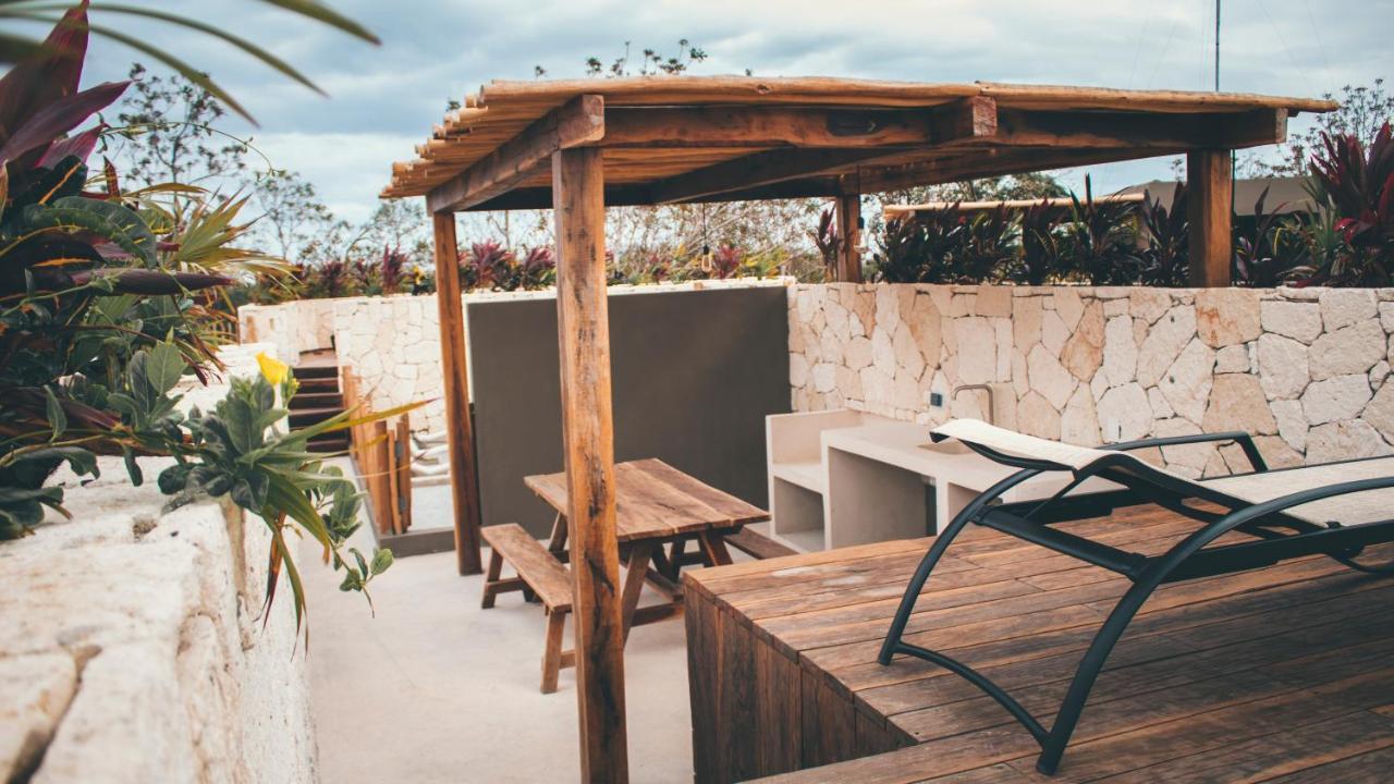 Vida Jungle Boho Apart 9 With Special Fee To Access Hotel Bardo Тулум Экстерьер фото