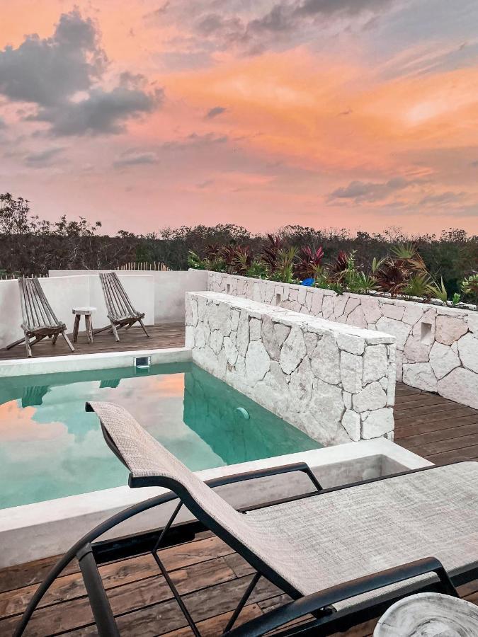 Vida Jungle Boho Apart 9 With Special Fee To Access Hotel Bardo Тулум Экстерьер фото